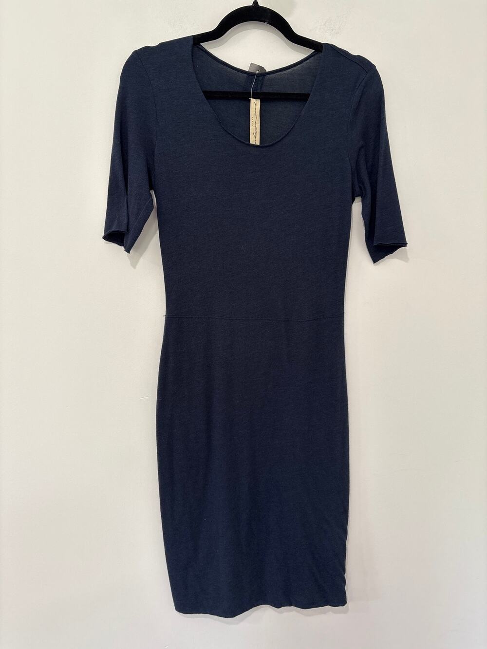 Raquel Allegra Short Sleeve Dress Blue Size S(1)